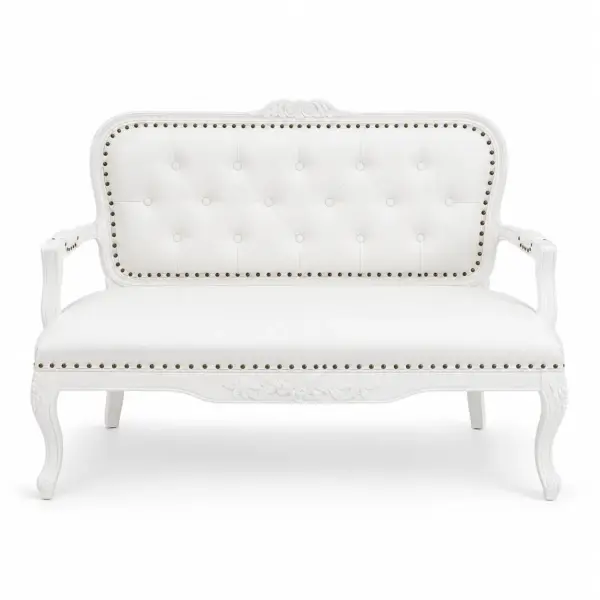 ספה פרוברנס לבנה זוגית