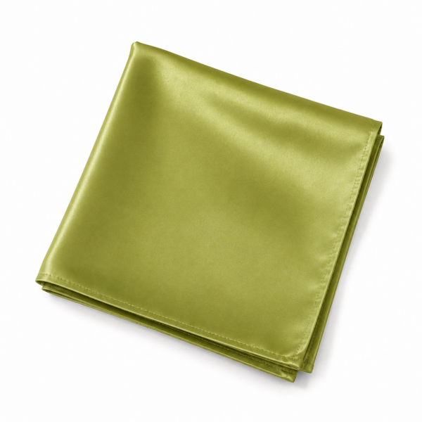 מפית סאטן - ירוק תפוח